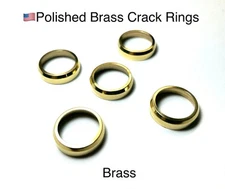 🇺🇸Brass Crack Rings D2 Olt style Duck Calls 5 Pack