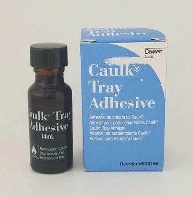 Dentsply Sirona CAULK TRAY ADHESIVE 14ml Pack #626155 (FREE SHIPING)