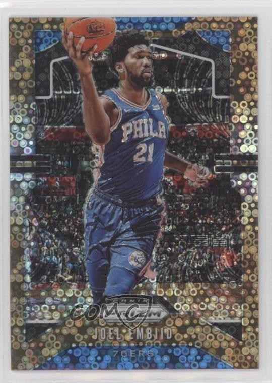 2019-20 Panini Prizm Fast Break Bronze Prizm 16/20 Joel Embiid #199 04cw