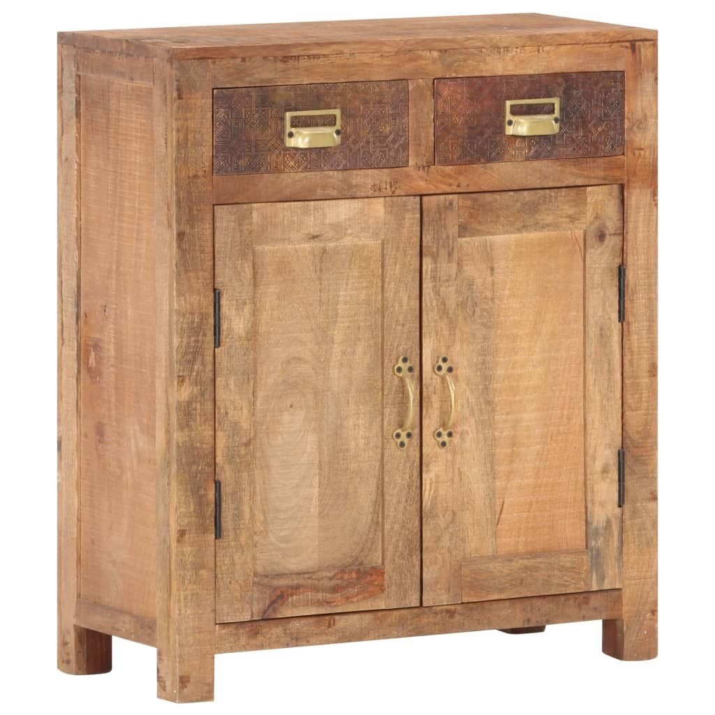 Mango Aparador Comedor Rústico Madera Bufé 2 Puertas Cajones Salón vidaXL