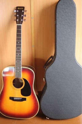 Morris W-25 1974 Vintage Akustikgitarre Made in Japan eingestellt mit OHSC