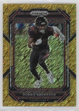 2022 Panini Prizm Gold Shimmer Prizm 5/10 Robby Anderson Robbie Anderson #42 1t3