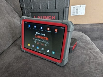 LAUNCH X431 PRO 5 PAD Profi OBD2 Diagnosegerät Programmier. Neuwertig.