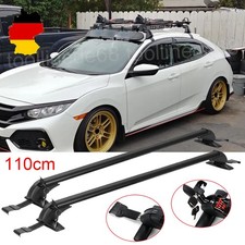 110cm Dachträger Relingträger Gepäckträger Aluminum Für Honda Civic X 2015-2025