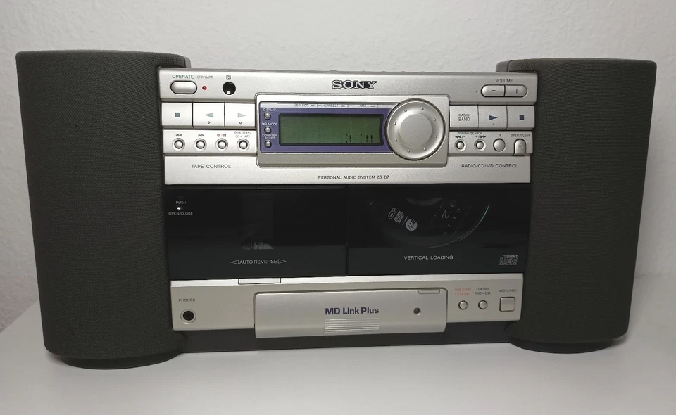 Sony ZS-D7 Ghettoblaster - CD/Kassette/MD-Link Pixelfehler