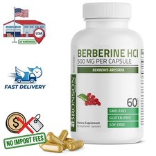 Berberina HCl 500 mg de Berberis Aristata | 60 Cápsulas