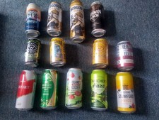 Beer / Cider Cans x 13 Tins all different-Vocation-Brewdog-Sharps +EMPTY