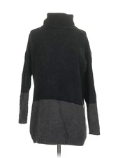 BCBGMAXAZRIA Chenille Turtleneck Sweater Tunic