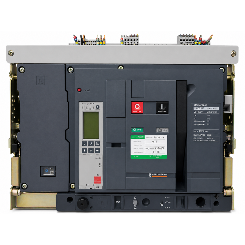 Merlin Gerin / Schneider Electric Masterpact NW32 H1 – Disjoncteur ouvert 3200 A
