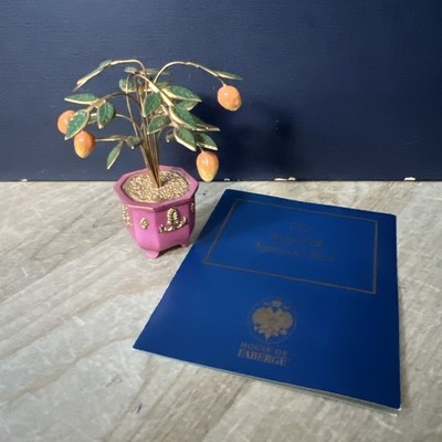 FRANKLIN MINT HAUS VON FABERGE 'DER KAISERLICHE APRIKOSENBAUM' BÄUME