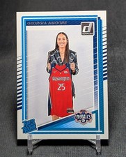 Georgia Amoore Rated Rookie RC 2025 Donruss WNBA Card #96 Washington Mystics