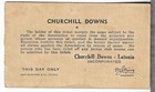 1939 KENTUCKY DERBY TICKET — photo 2