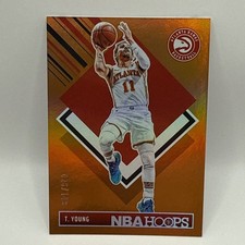 2024-25 Panini NBA Hoops Trae Young Tribute #287 Orange /149 NBA Atlanta