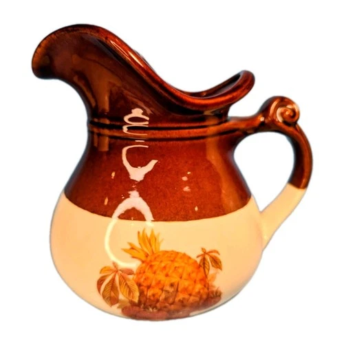 Lemonade Pitcher, Cottage Core, McCoy Fruit Festival, 1940's Great condition!