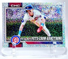 2026 Topps Series 1 Celebration Pete Crow-Armstrong Confetti Foil #196 Cubs