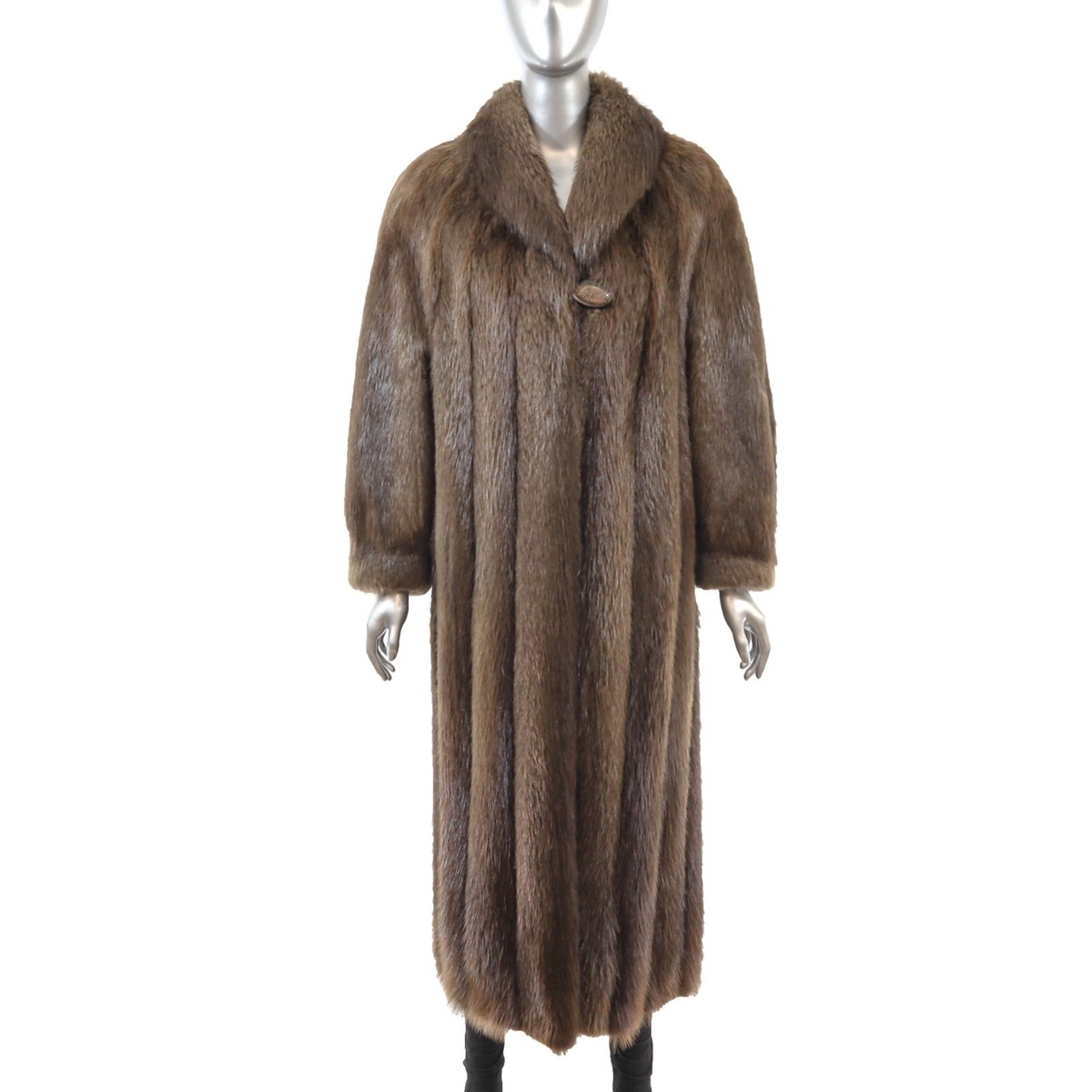 VICTIM『RECYCLE BEAVER COAT』 VICTIM】RECYCLE BEAVER COAT / BLACK VICTIM『RECYCLE BEAVER COAT