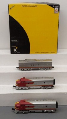 K-Line K25301 O Santa Fe ABA Diesel Loco Set w/TMCC #302 EX/Box