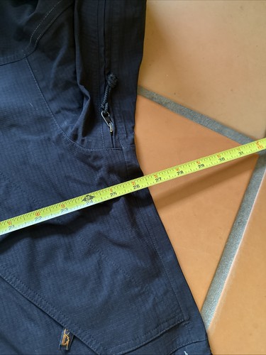 Vintage LL Bean Jacket Men Large L Black All Conditions GTX Waterproof Rain Coat - Picture 5 of 9
