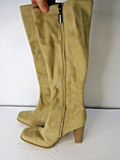NOS Bongo High Heels Foux Suede Boots 9M 19963-8