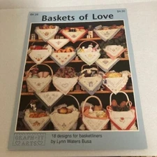 Graph It Arts - Cross Stitch Leaflet - Baskets of Love (Basketliners) - BK 28
