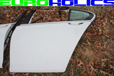 Left Driver Rear Door Shell BMW F01 750i 09-15 SWB Left Driver REAR Door Shell ALPINE WHITE 300 ...