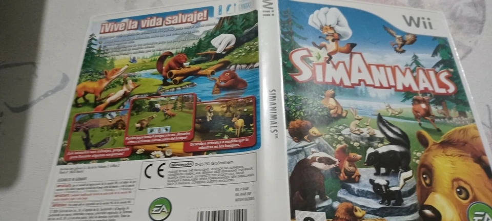 SIMANIMALS RVL-R4AP-ESP DE EA GAMES PARA LA NINTENDO Wii USADO EN BUEN ESTADO, foto 1 de 5