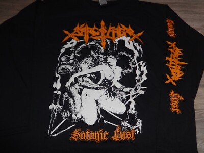 Sarcofago LS Shirt Black Thrash Speed Metal Speedwolf Magnus Turbo Sepultura ++