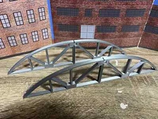 O Scale Trestle Arches for Side of Bridges Trestles and Elevated Platforms