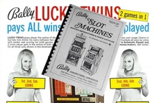 BALLY Electro/Mechanical SLOT MACHINE Parts And Service Manual #2400 (129 Page)