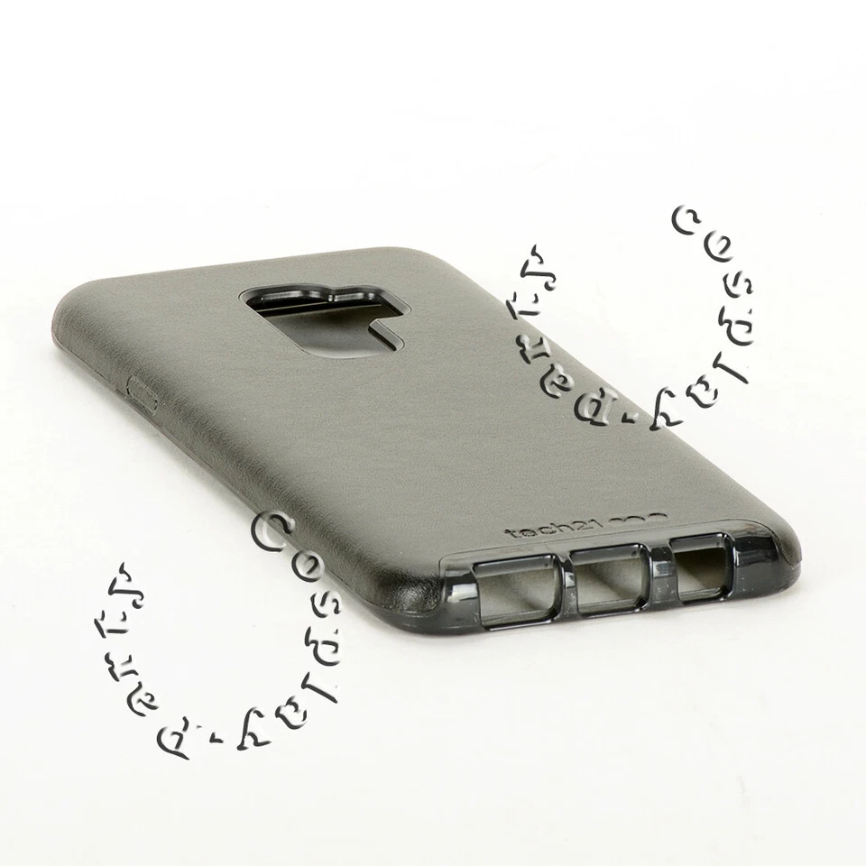 Funda Tech21 Evo Luxe de cuero vegano a presión para Samsung Galaxy S9 Plus - Negra Foto 3 de 4