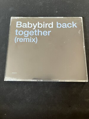 BABYBIRD : Back Together CD UK Echo 1999 3 Track Remix B/W Like Before and CFC