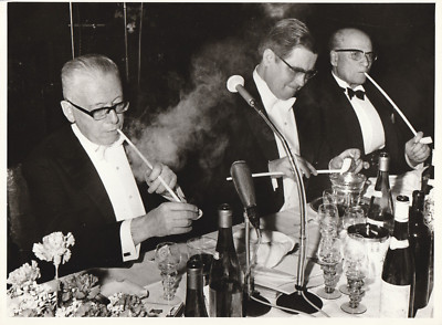 Federal President Gustav Heinemann 1969 Historical Real Photo 18x24