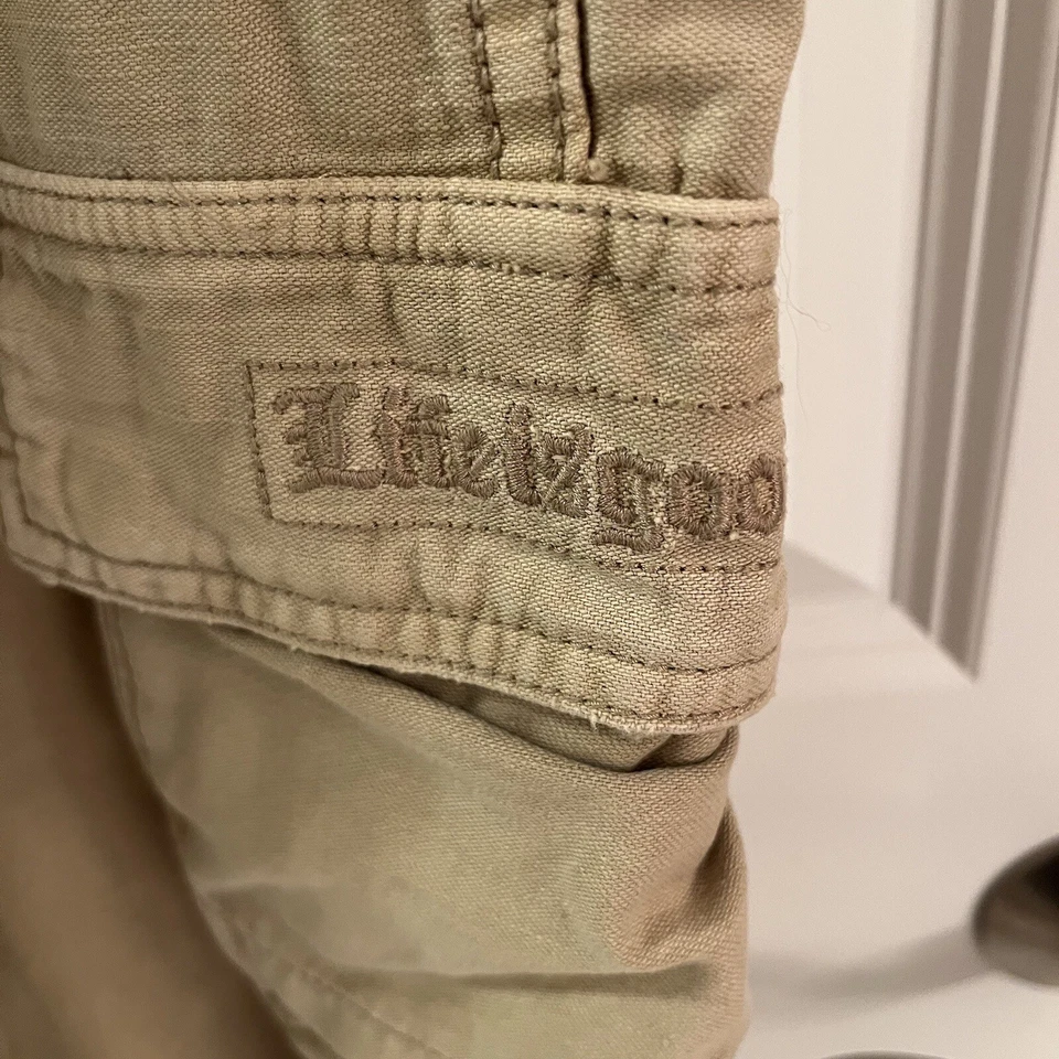 Life Is Good Pants Men XXL 2XL 40 x 32 Pants Beige Khaki Organic Cotton - Image 3 of 4
