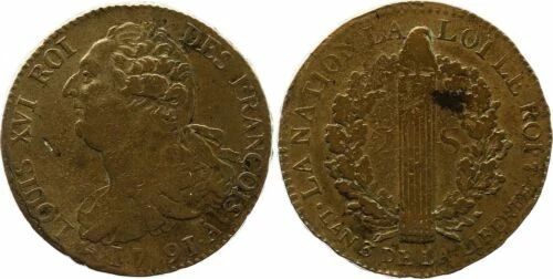 Monnaies royales françaises de Louis XIII 2 francs à Louis XVI