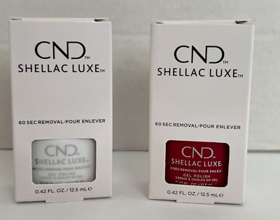 CND Shellac Luxe 60 Second Removal GEL POLISH - Choose Your Color