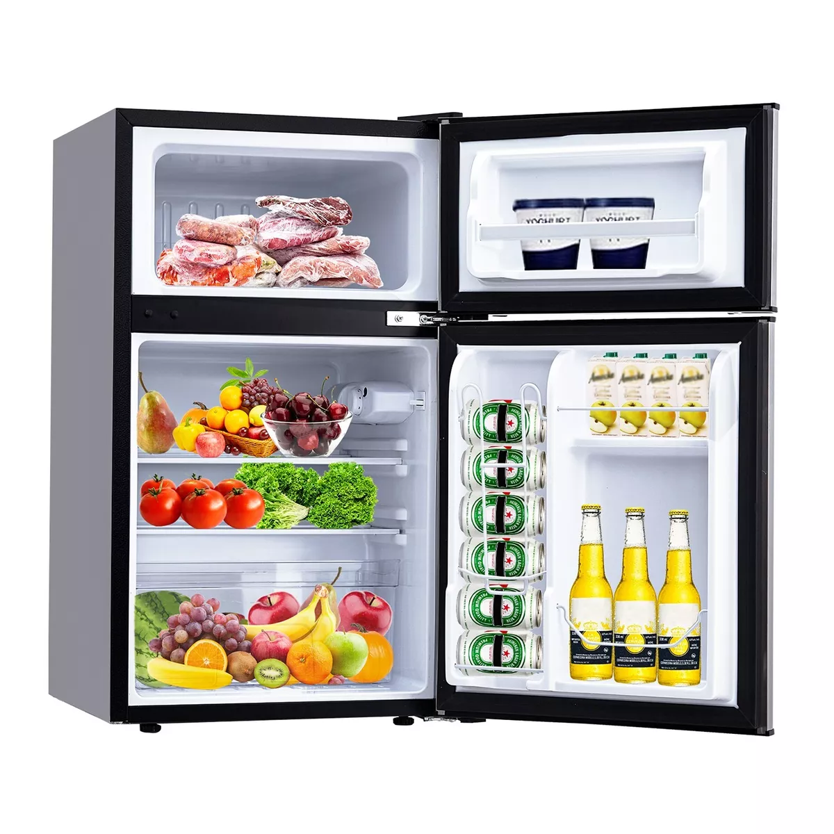 Mini fridge with crisper drawer deals