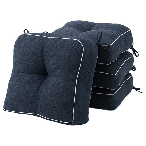 YZ HOME 4 Pack of Chair Cushions for Dining Chairs Kitchen Chair Pads