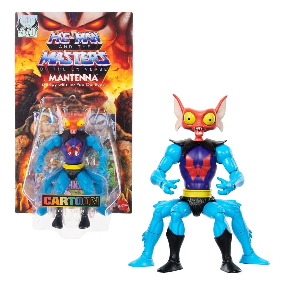 Masters of the Universe Origins Mantenna Cartoon Collection Figure Mattel MOTU