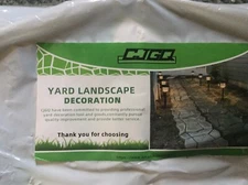 CJGQ Yard LandScape Concrete Molds 2 Piece 13 By 13 New In Bag