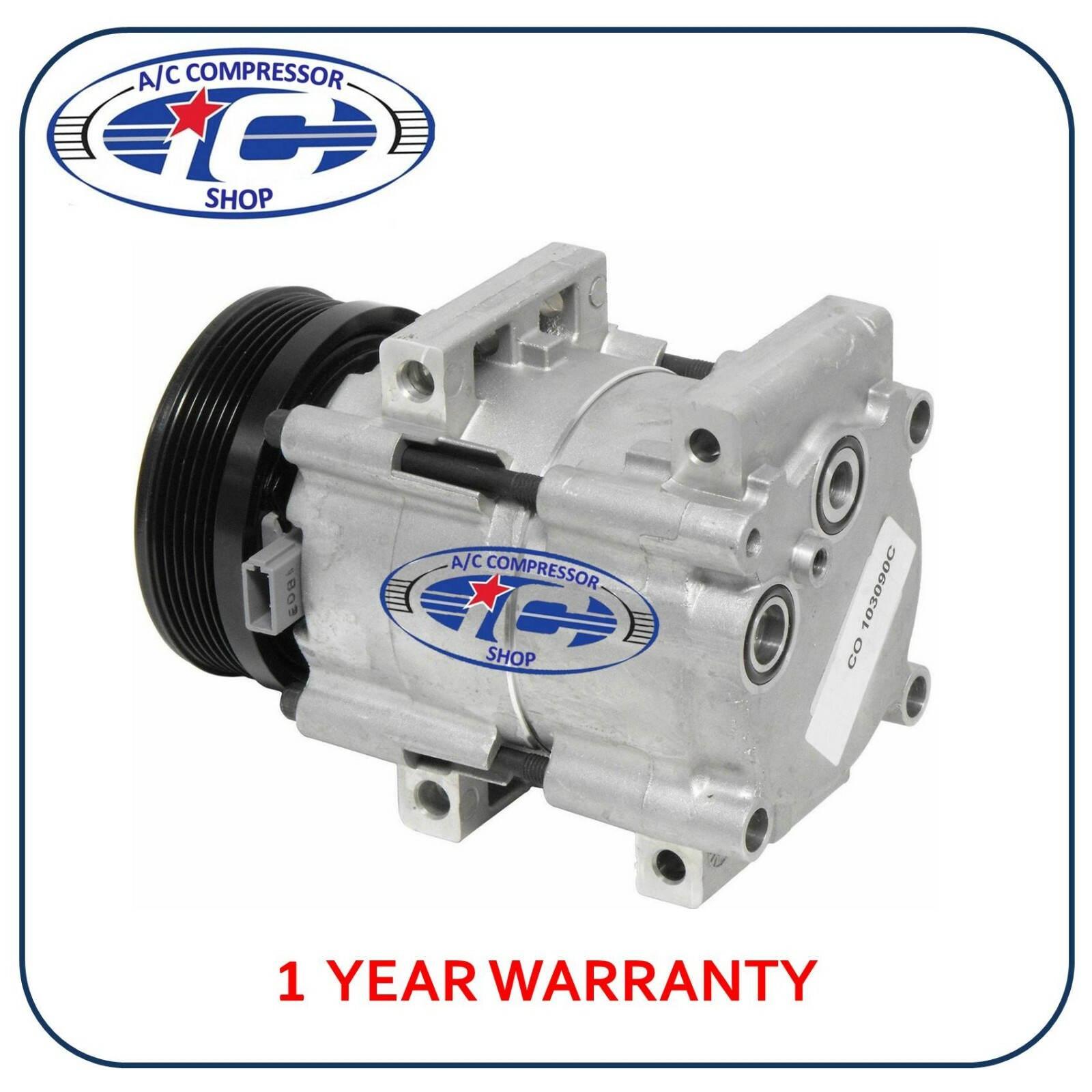 A/C Compressor Fits Ford Taurus Mercury Sable OEM FS10 1 Year Warranty ...