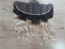 100 16INCH BRAZILIAN LACE FRONTAL 13X4 EAR TO EAR BODYWAVE 1B/27 90g FAST SHIP