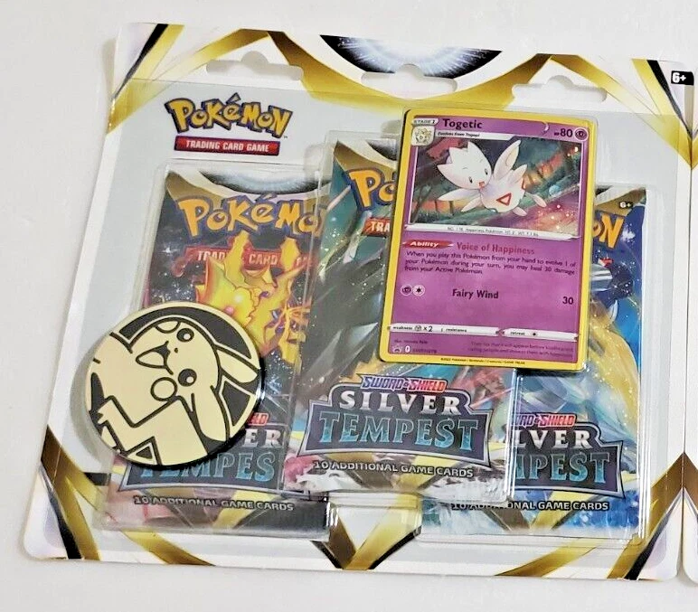  Pokemon Silver Tempest Triple Pack Togetic