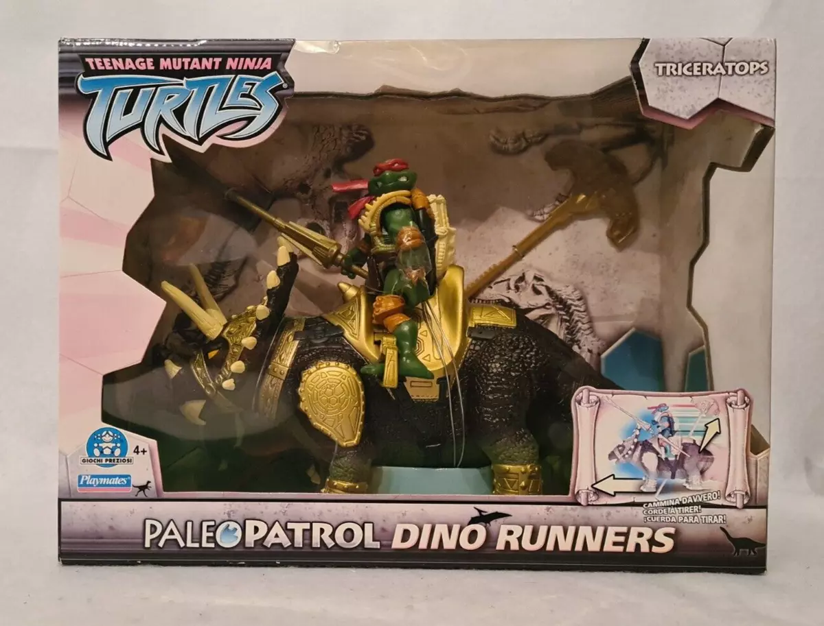 Games Moments - PLAYMATES - Triceratops - Paleopatrol Dino Runners - Turtles