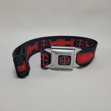 Marvel Deadpool Buckle Down Belt Buckle Up Dead Pool Adjustable