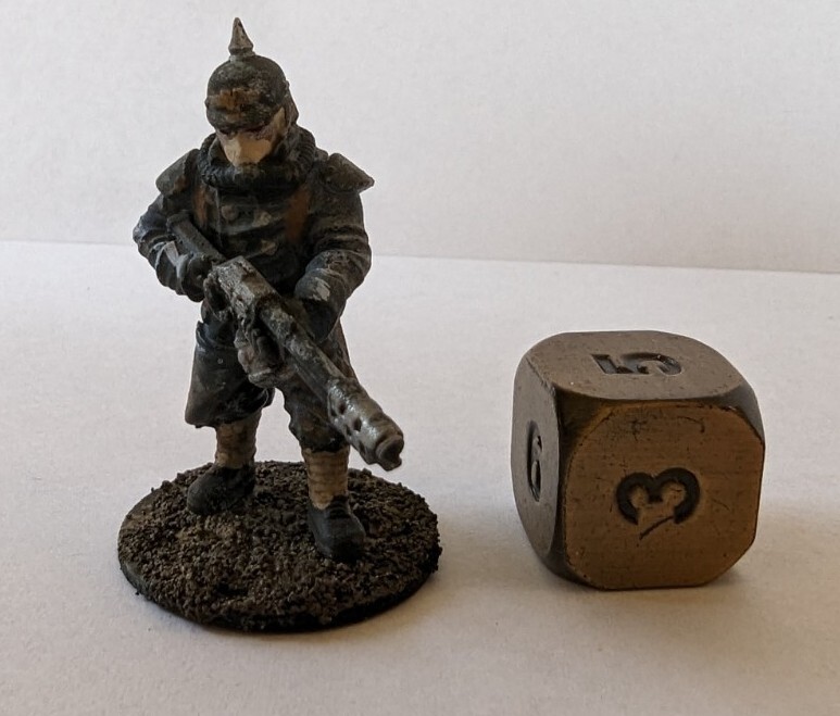 3D Printed Painted Death Korps Of Krieg Infantry 40K eBay