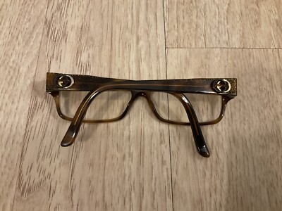Rare Gucci GG 3203 PWT 53-13-135 Eyeglasses Tortoise Gold  display picture 3