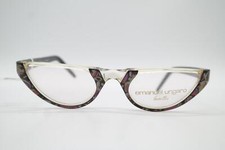 Occhiali da vista vintage Persol Emanuel Ungaro 554 multicolore trasparenti ovali NOS