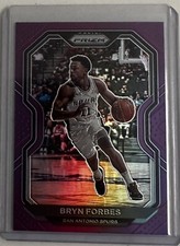 Bryn Forbes 2020-21 Panini Prizm Purple #96/99 San Antonio Spurs 