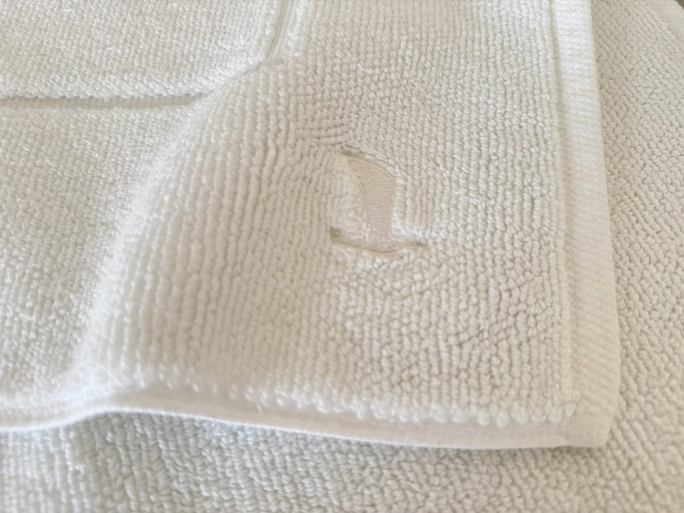 * * MÖVE * * Badteppich Basic 100% Baumwolle Square 60cm Weiss NEUw. - Bild 3 von 3