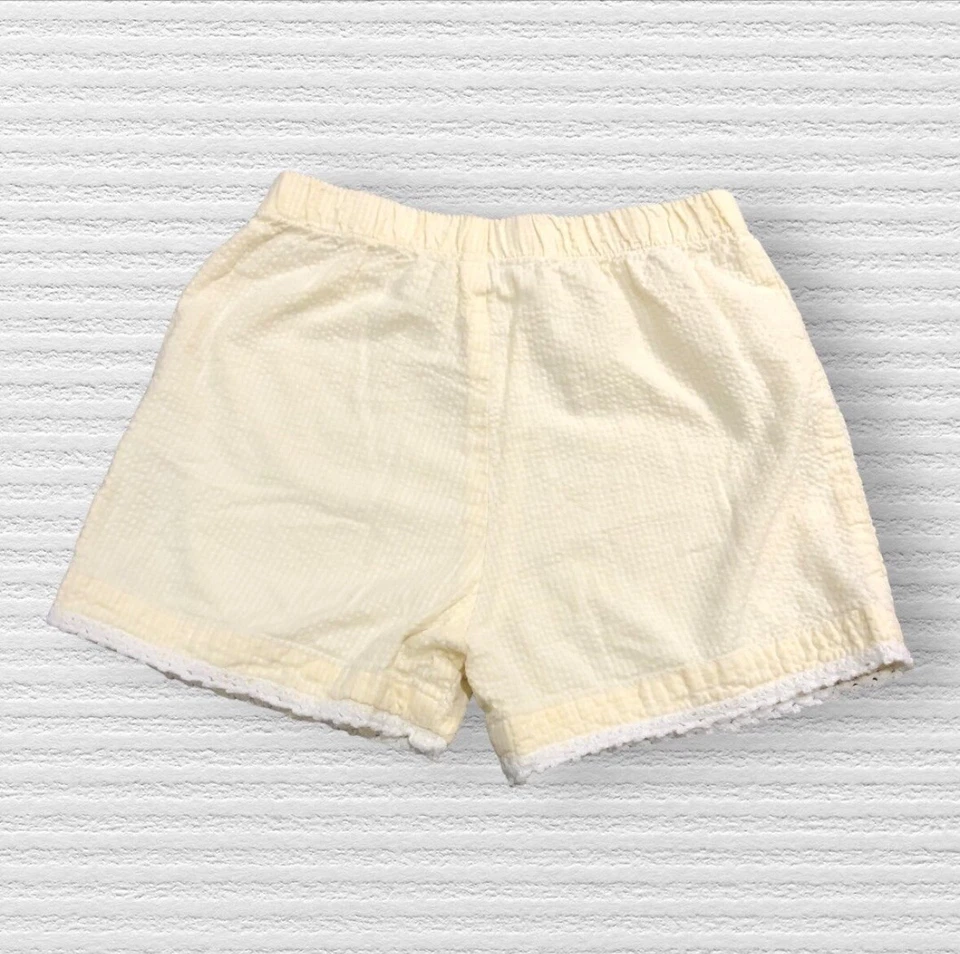 Mulberribush | Borde de ganchillo | Amarillo | Pantalones cortos Foto 4 de 4